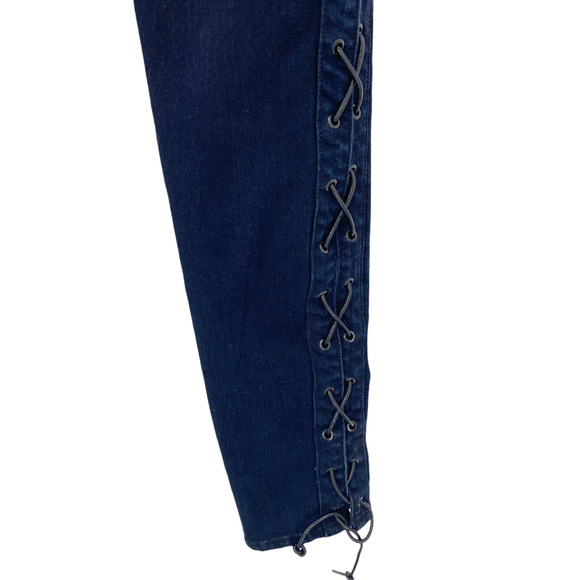 J Brand Jeans Barneys NY Maria Bluebird Side Lace - Picture 3 of 11